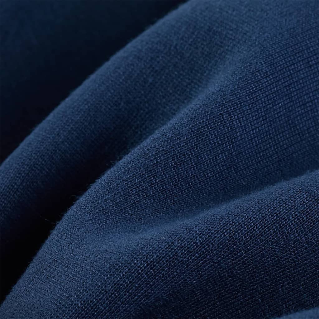 Kinderbroek met zwarte bies 128 marineblauw is nu te koop bij PeponiXL, paradijselijk wonen!