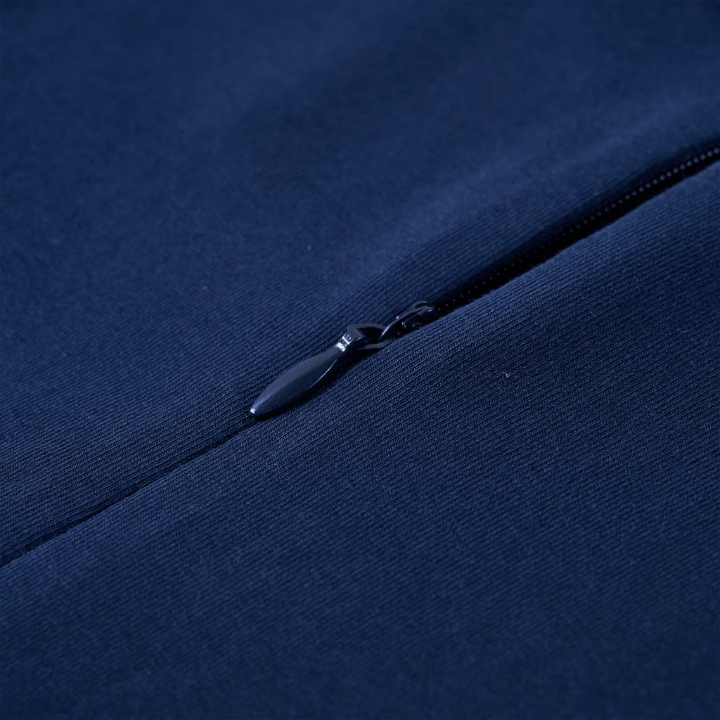 Kinderjurk met lange mouwen 104 marineblauw is nu te koop bij PeponiXL, paradijselijk wonen!