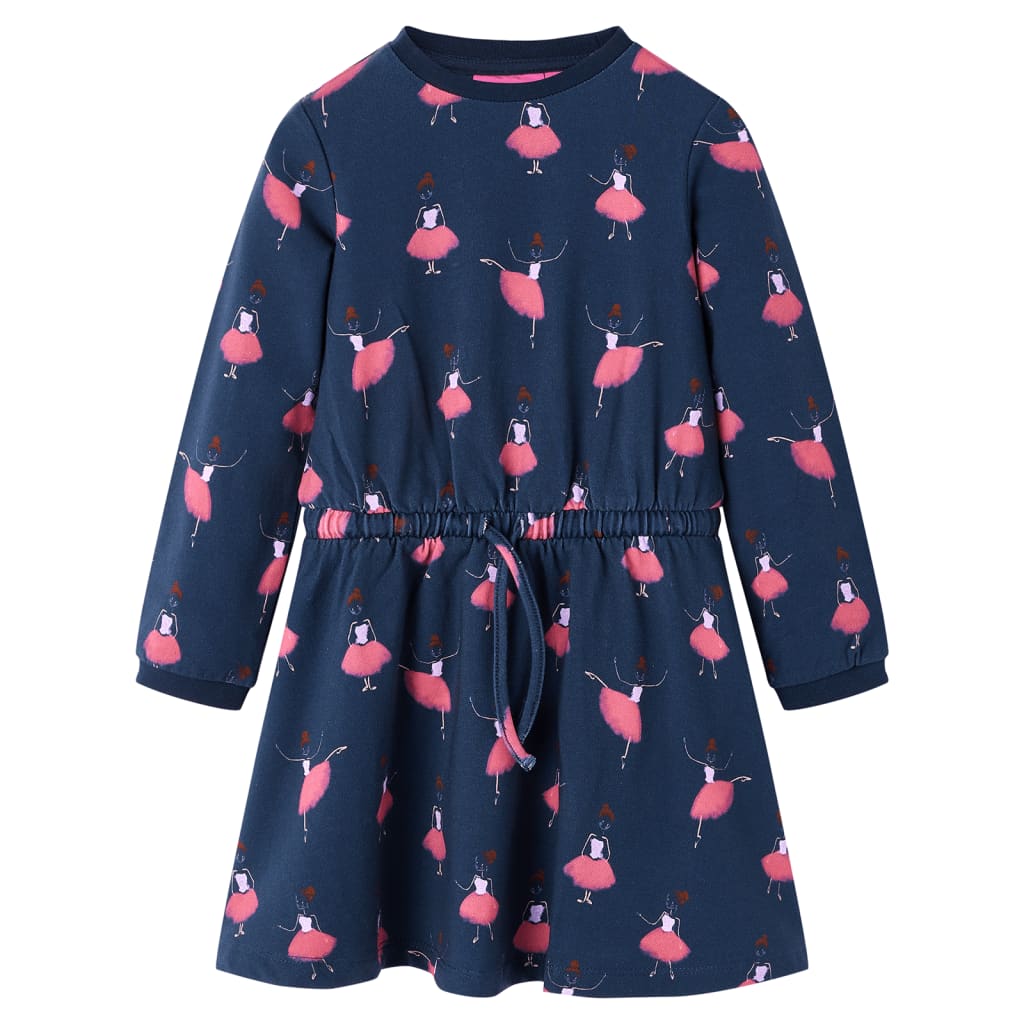 Kinderjurk 116 marineblauw is nu te koop bij PeponiXL, paradijselijk wonen!