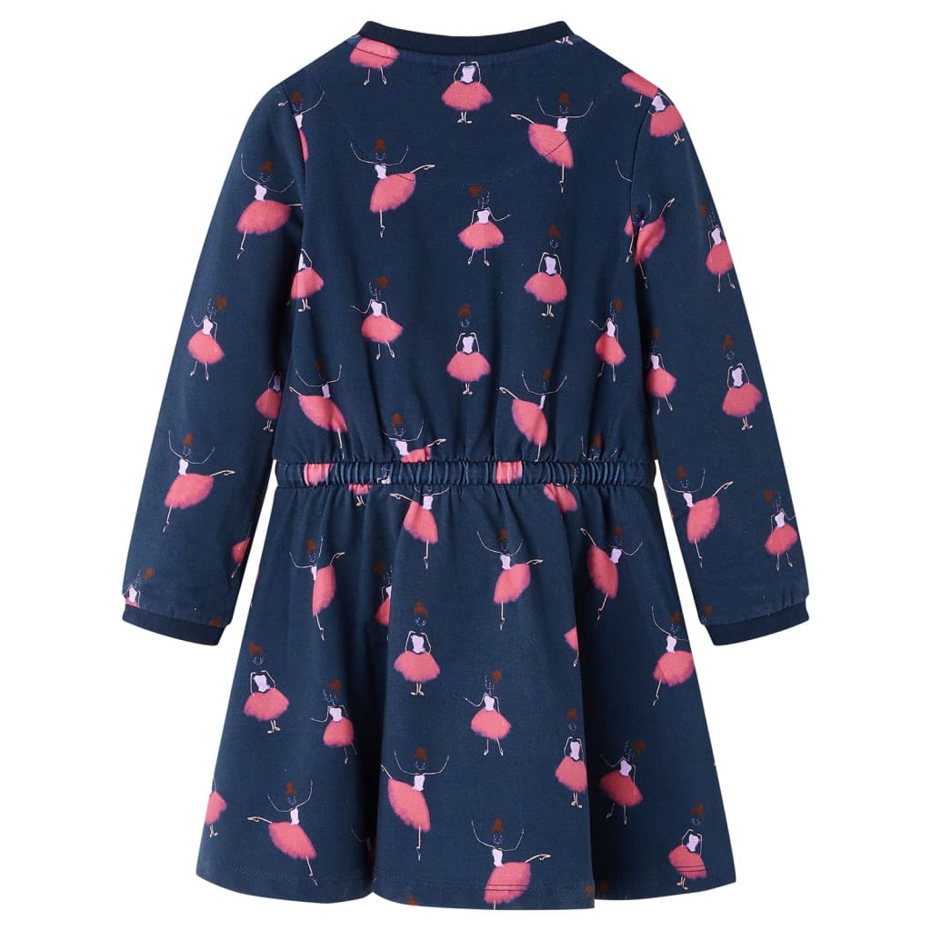 Kinderjurk 116 marineblauw is nu te koop bij PeponiXL, paradijselijk wonen!