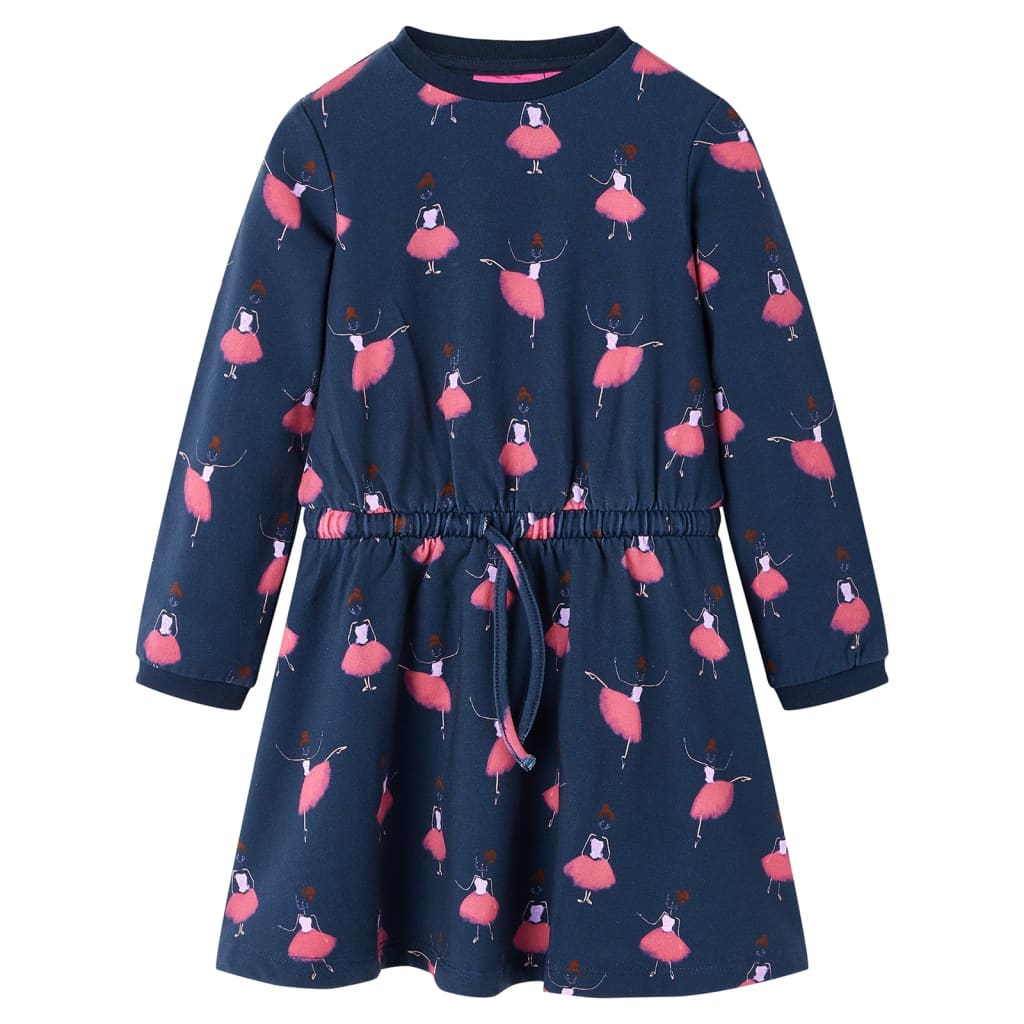 Kinderjurk 140 marineblauw is nu te koop bij PeponiXL, paradijselijk wonen!