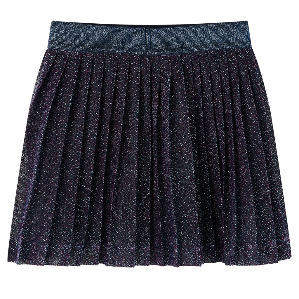 Kinderrokje met glitters 104 marineblauw is nu te koop bij PeponiXL, paradijselijk wonen!