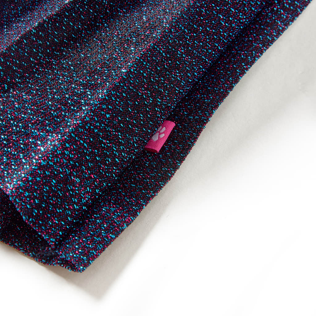 Kinderrokje met glitters 116 marineblauw is nu te koop bij PeponiXL, paradijselijk wonen!
