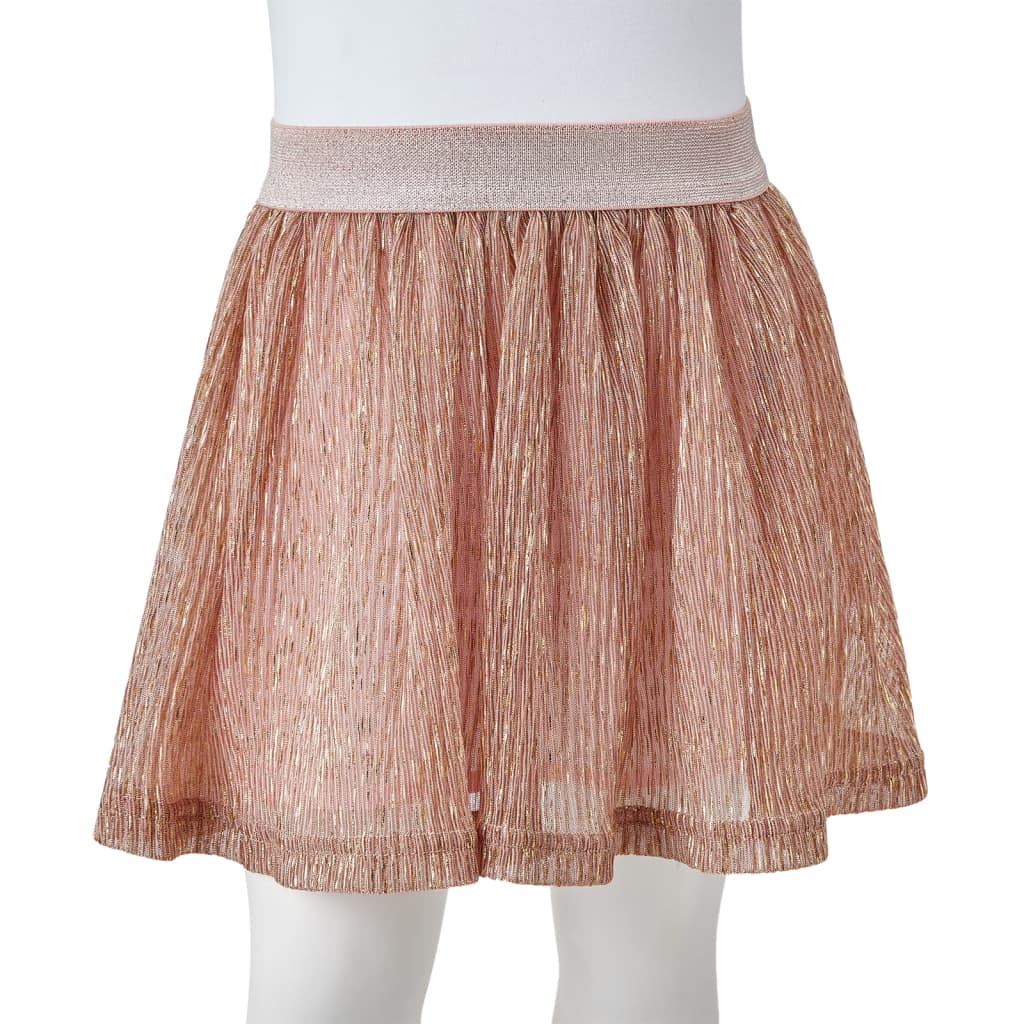 Kinderrokje met glitters 92 zachtroze is nu te koop bij PeponiXL, paradijselijk wonen!
