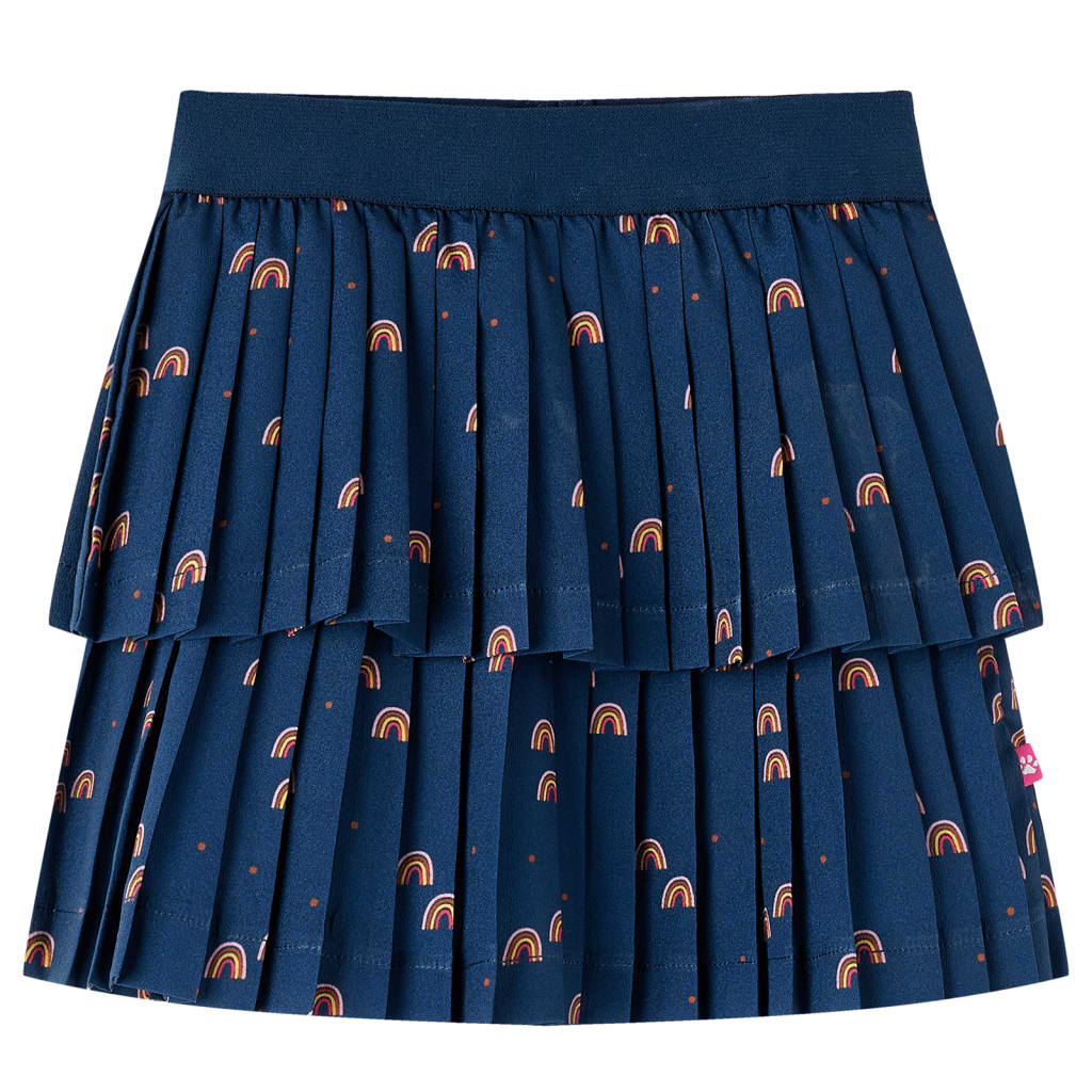 Kinderrokje 128 marineblauw is nu te koop bij PeponiXL, paradijselijk wonen!