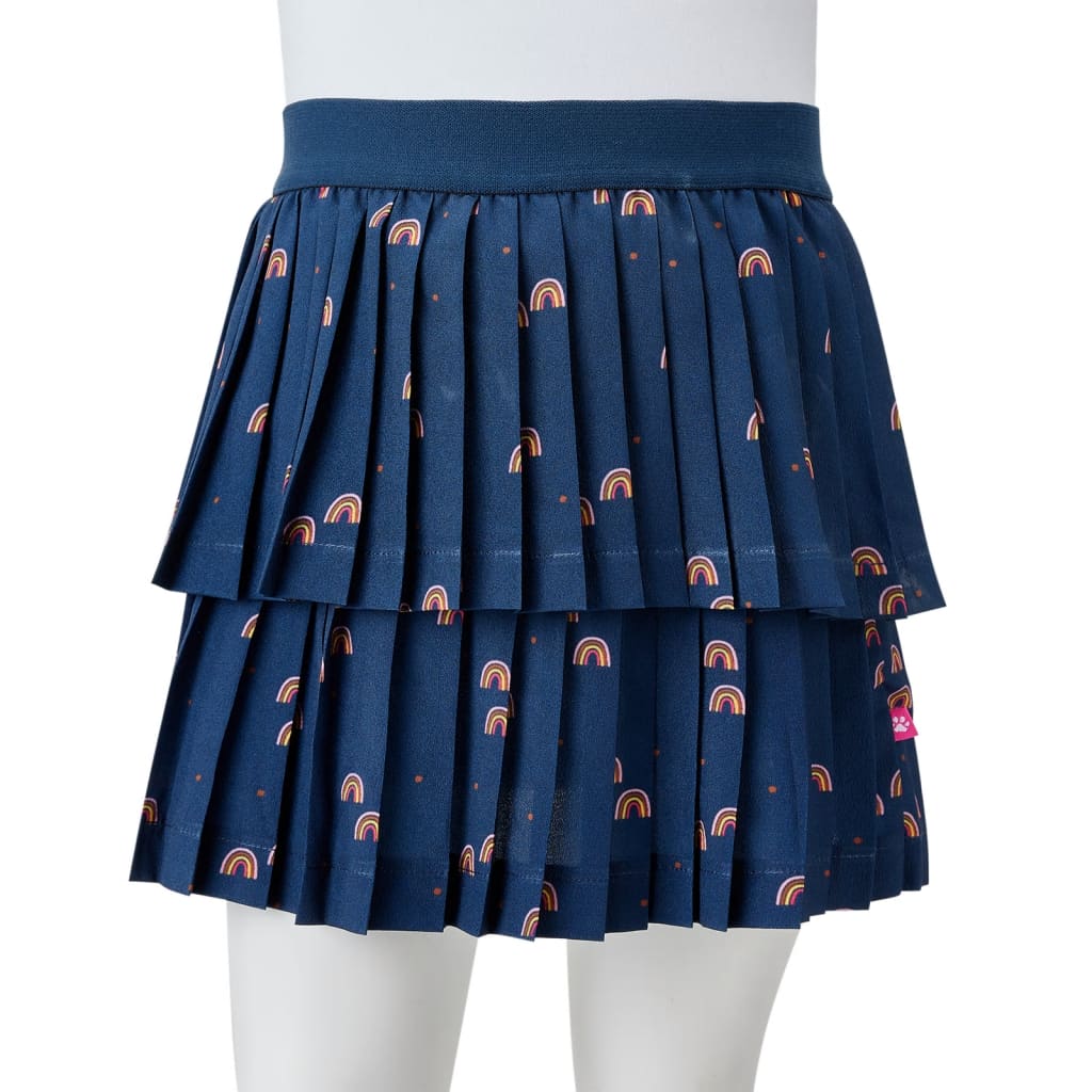Kinderrokje 128 marineblauw is nu te koop bij PeponiXL, paradijselijk wonen!