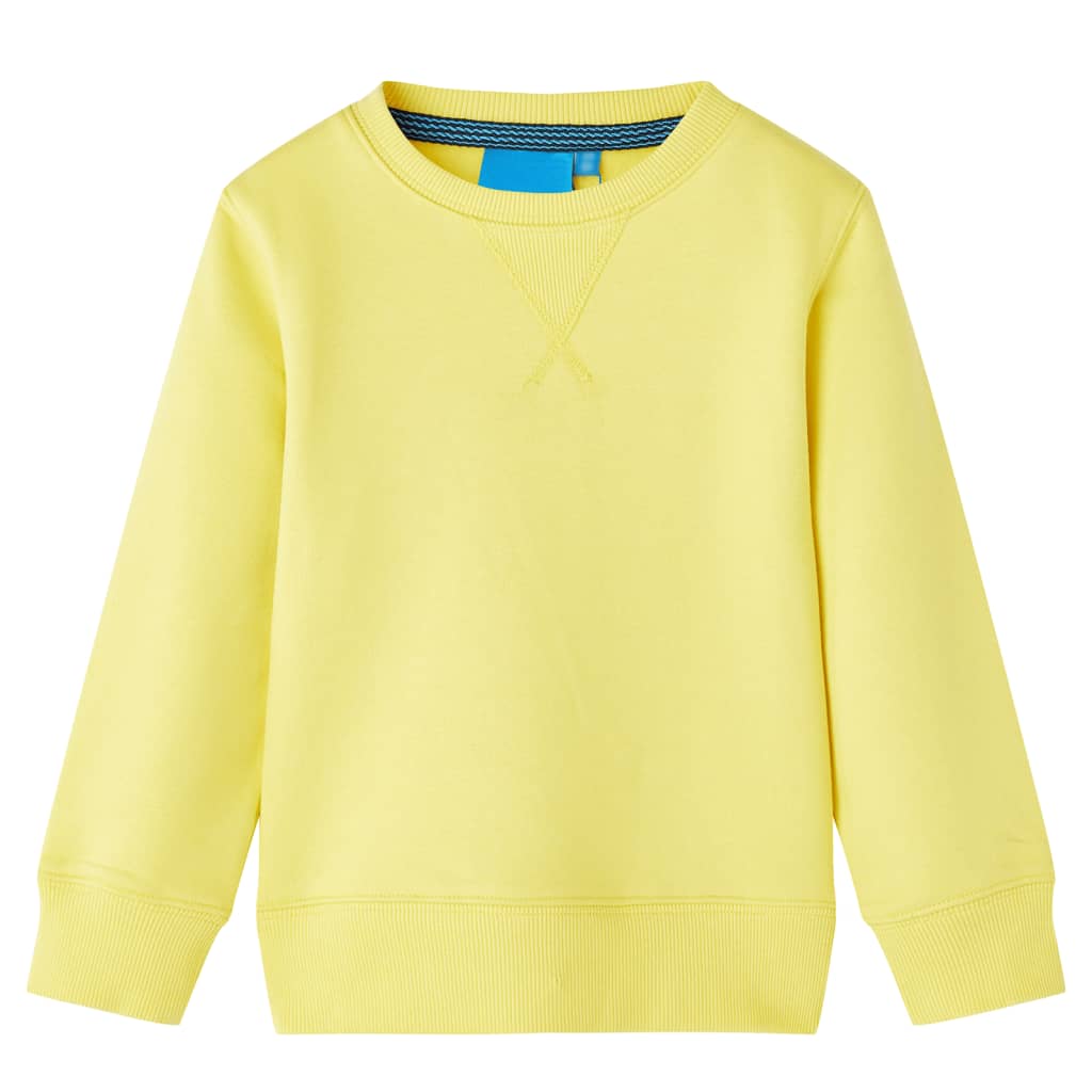 Kindertrui 116 lichtgeel is nu te koop bij PeponiXL, paradijselijk wonen!