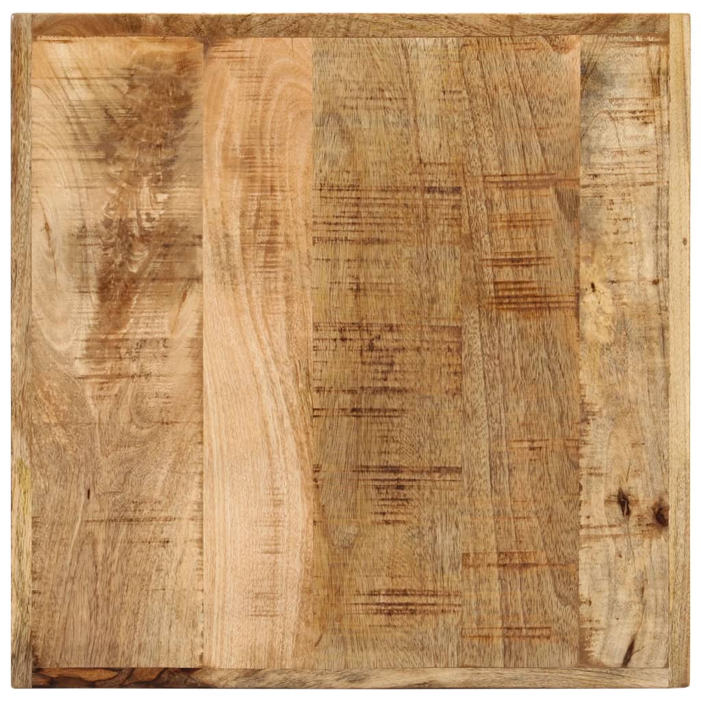 Bartafel 55x55x107 cm massief mangohout en ijzer is nu te koop bij PeponiXL, paradijselijk wonen!