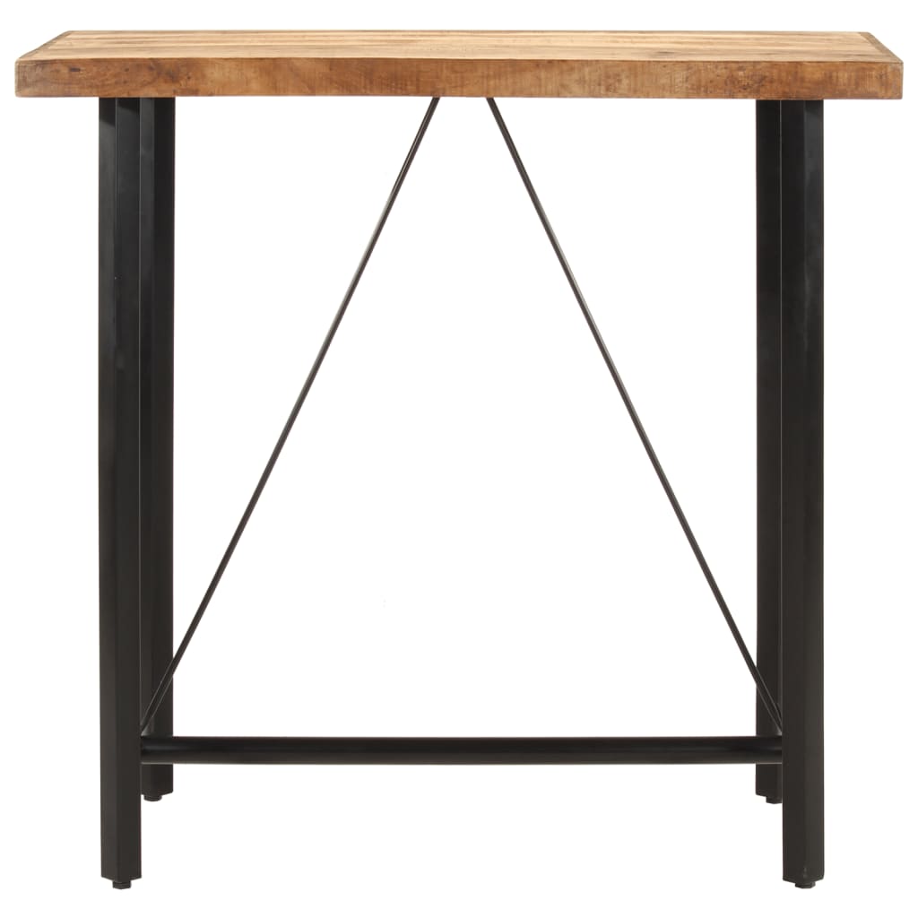 Bartafel 110x55x107 cm massief mangohout en ijzer is nu te koop bij PeponiXL, paradijselijk wonen!