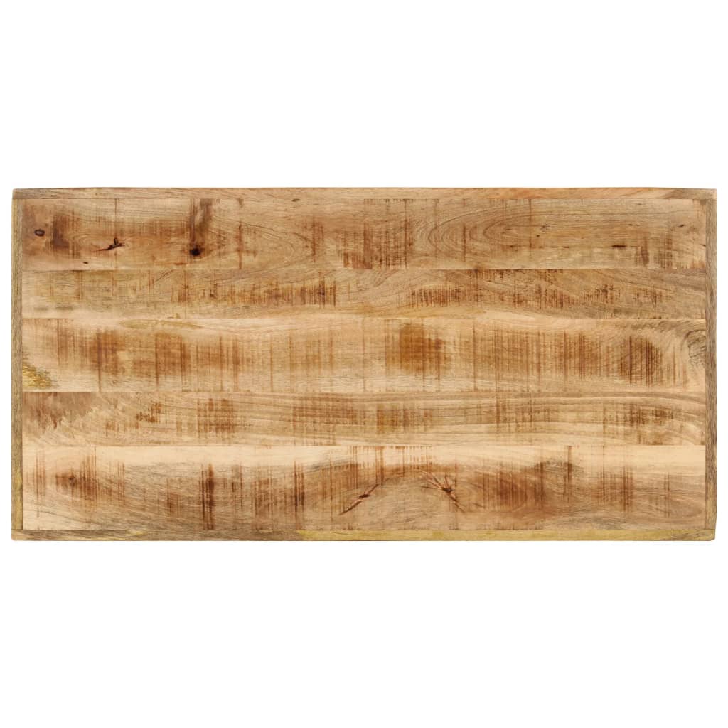 Bartafel 110x55x107 cm massief mangohout en ijzer is nu te koop bij PeponiXL, paradijselijk wonen!