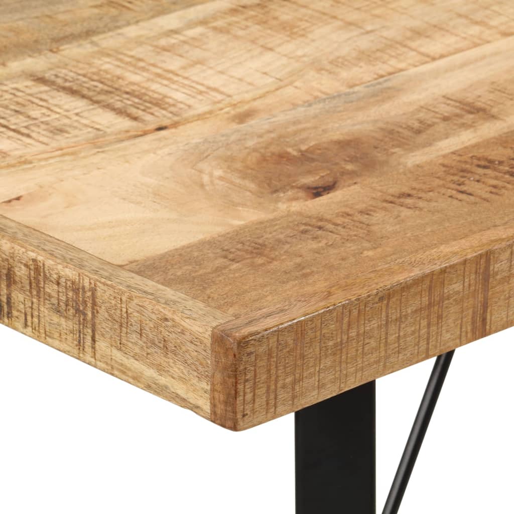 Bartafel 110x55x107 cm massief mangohout en ijzer is nu te koop bij PeponiXL, paradijselijk wonen!