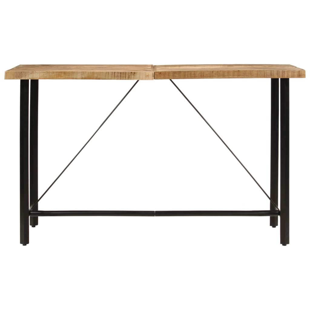 Bartafel 180x70x107 cm massief mangohout en ijzer is nu te koop bij PeponiXL, paradijselijk wonen!