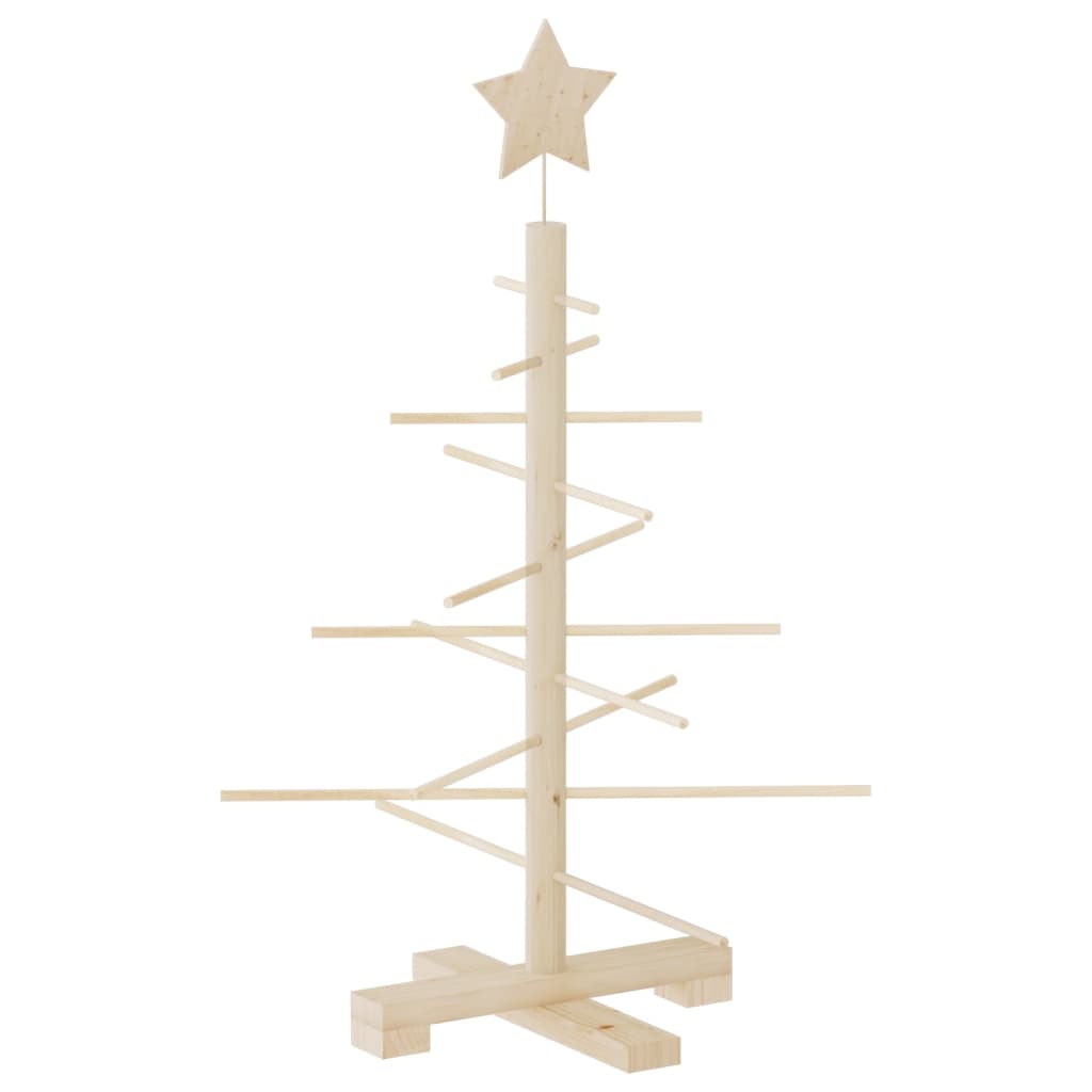 Kerstdecoratie kerstboom 75 cm massief grenenhout is nu te koop bij PeponiXL, paradijselijk wonen!