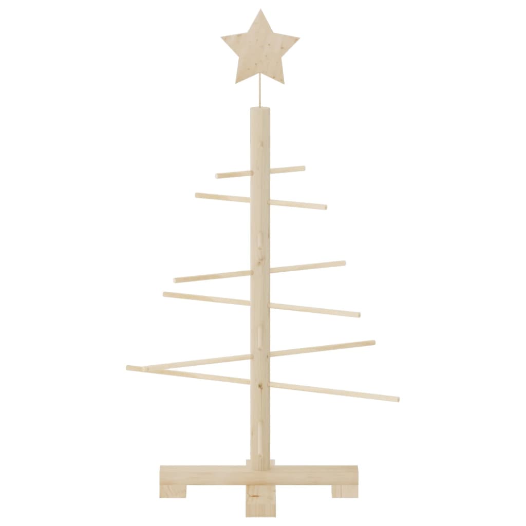Kerstdecoratie kerstboom 75 cm massief grenenhout is nu te koop bij PeponiXL, paradijselijk wonen!