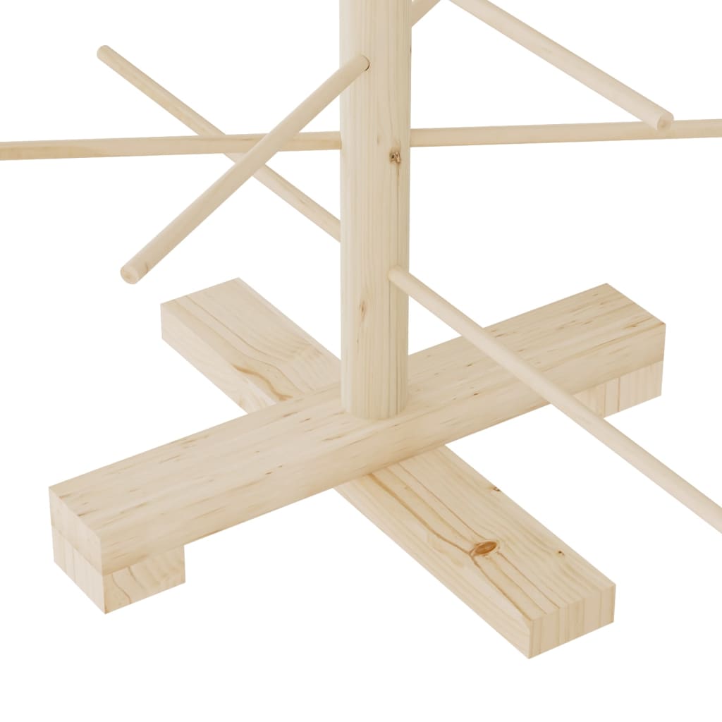 Kerstdecoratie kerstboom 75 cm massief grenenhout is nu te koop bij PeponiXL, paradijselijk wonen!