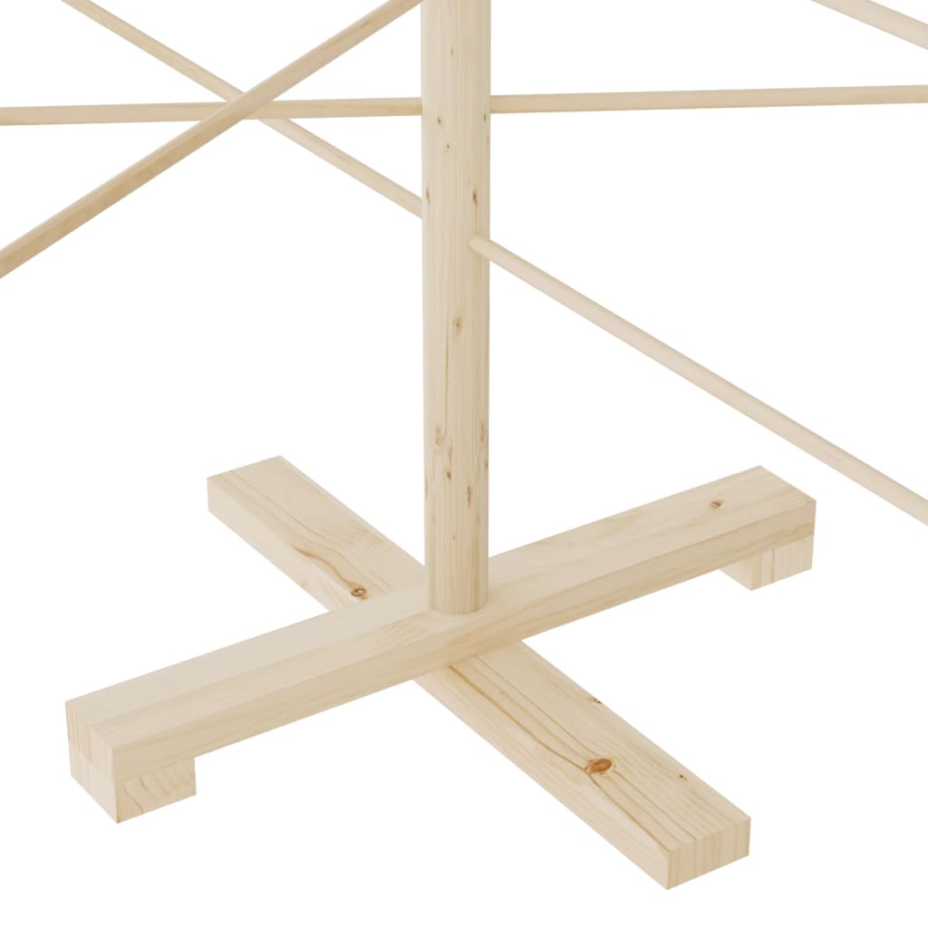 Kerstdecoratie kerstboom 150 cm massief grenenhout is nu te koop bij PeponiXL, paradijselijk wonen!