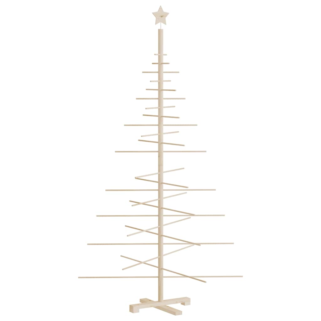 Kerstdecoratie kerstboom 180 cm massief grenenhout is nu te koop bij PeponiXL, paradijselijk wonen!