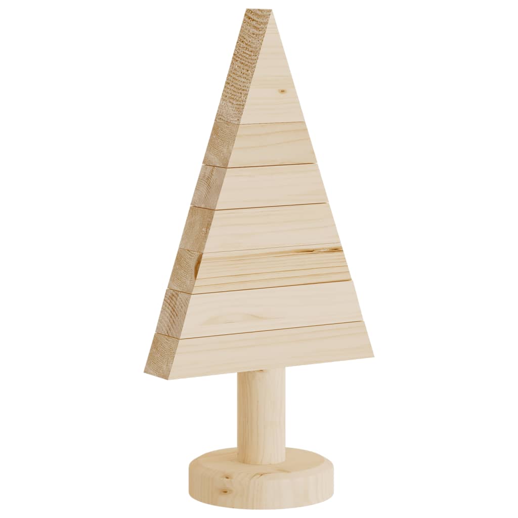 Kerstdecoraties kerstboom 2 st 30 cm massief grenenhout is nu te koop bij PeponiXL, paradijselijk wonen!