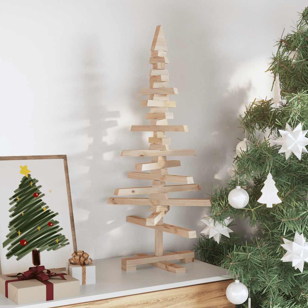| Houten kerstboom | natuurlijk 90 cm Massief grenenhout is nu te koop bij PeponiXL, paradijselijk wonen!
