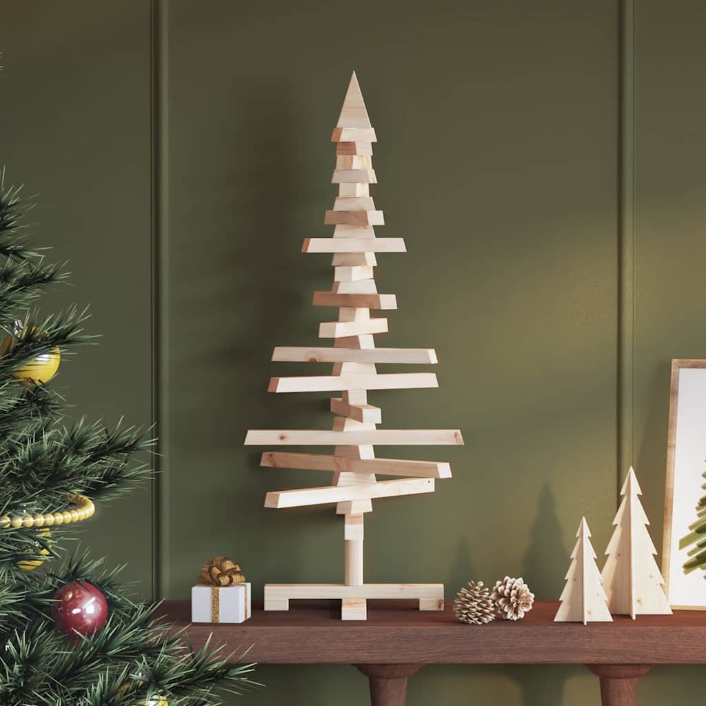 | Houten kerstboom | natuurlijk 90 cm Massief grenenhout is nu te koop bij PeponiXL, paradijselijk wonen!