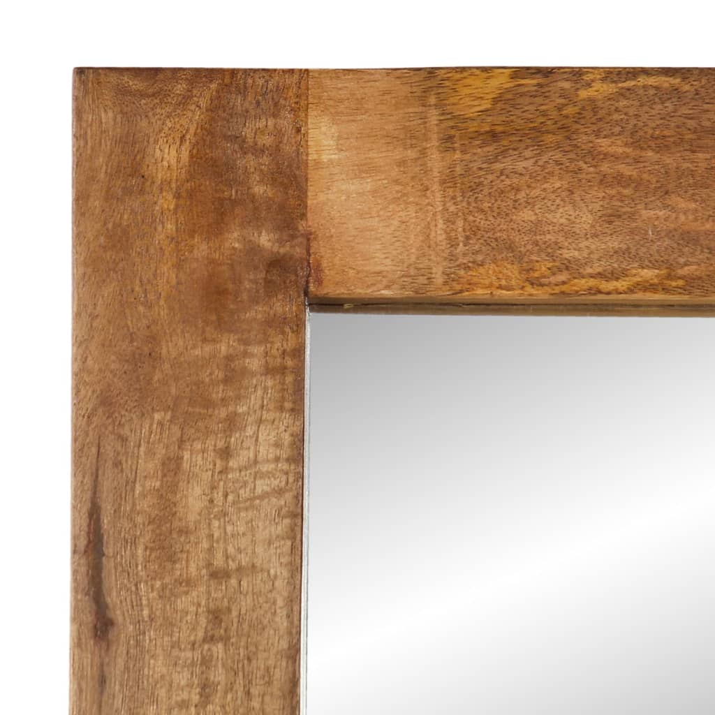 2-delige Badkamermeubelset massief mangohout is nu te koop bij PeponiXL, paradijselijk wonen!