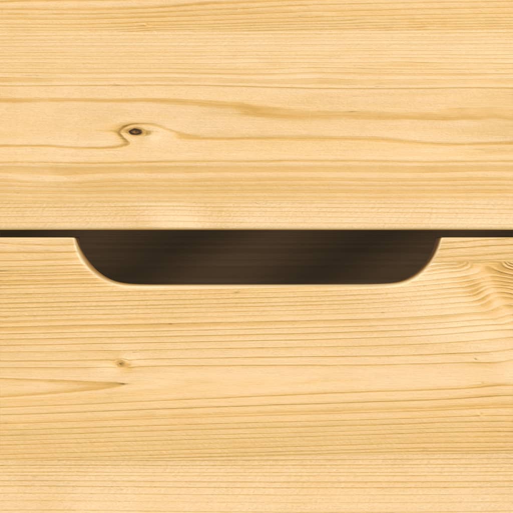 Slaapbank met 3 lades IRUN 90x200 cm massief grenenhout is nu te koop bij PeponiXL, paradijselijk wonen!