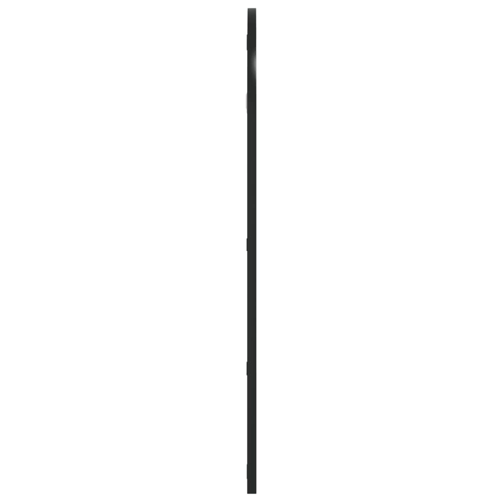 Wandspiegel boog 40x80 cm ijzer zwart is nu te koop bij PeponiXL, paradijselijk wonen!