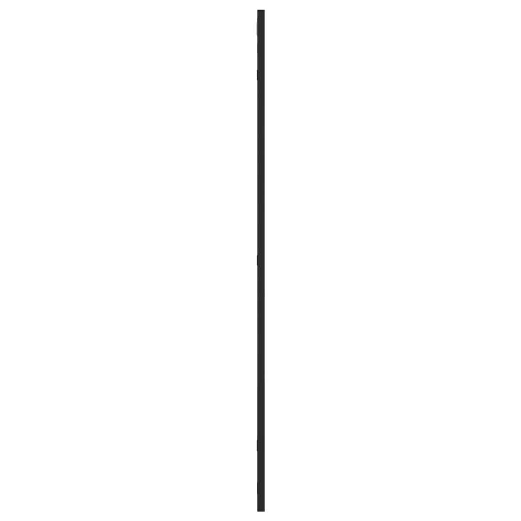 Wandspiegel rechthoekig 60x100 cm ijzer zwart is nu te koop bij PeponiXL, paradijselijk wonen!
