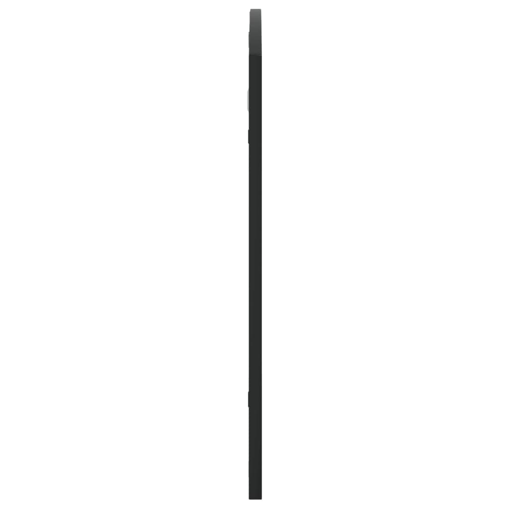 Wandspiegel boog 100x60 cm ijzer zwart is nu te koop bij PeponiXL, paradijselijk wonen!