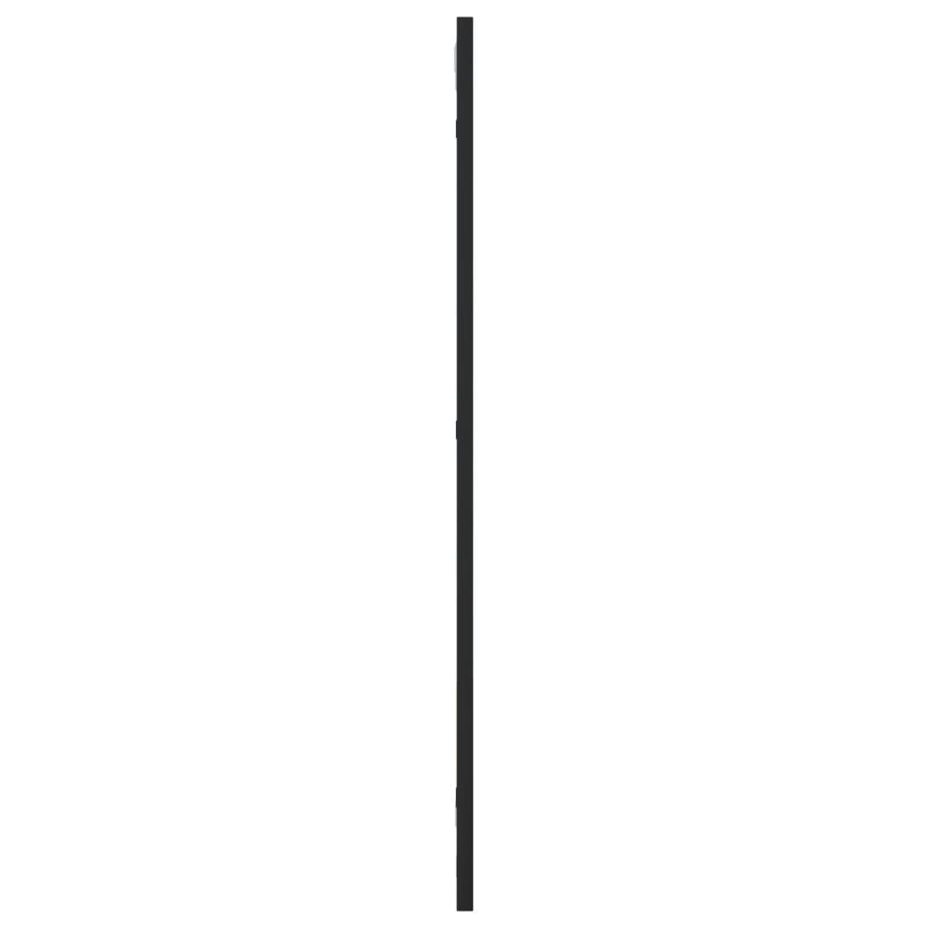 Wandspiegel rechthoekig 30x80 cm ijzer zwart is nu te koop bij PeponiXL, paradijselijk wonen!