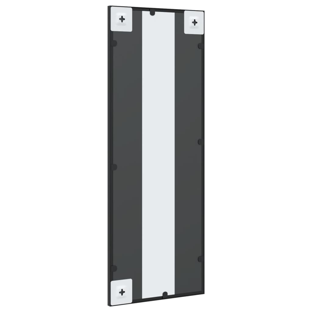 Wandspiegel rechthoekig 30x80 cm ijzer zwart is nu te koop bij PeponiXL, paradijselijk wonen!