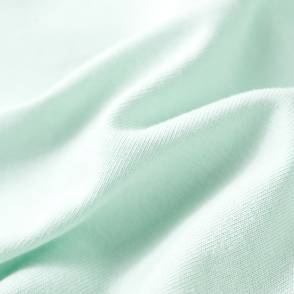 Kindershirt 92 lichtmint is nu te koop bij PeponiXL, paradijselijk wonen!