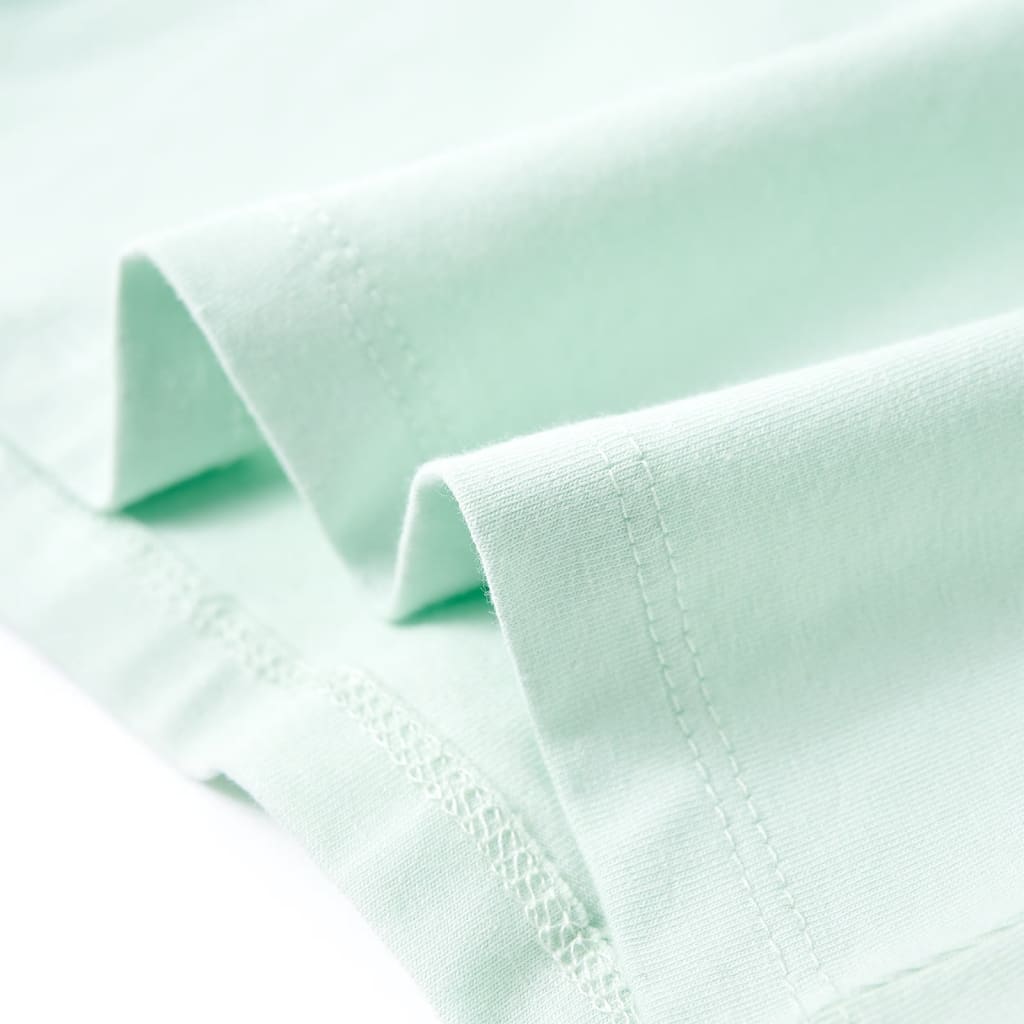 Kindershirt 128 lichtmint is nu te koop bij PeponiXL, paradijselijk wonen!