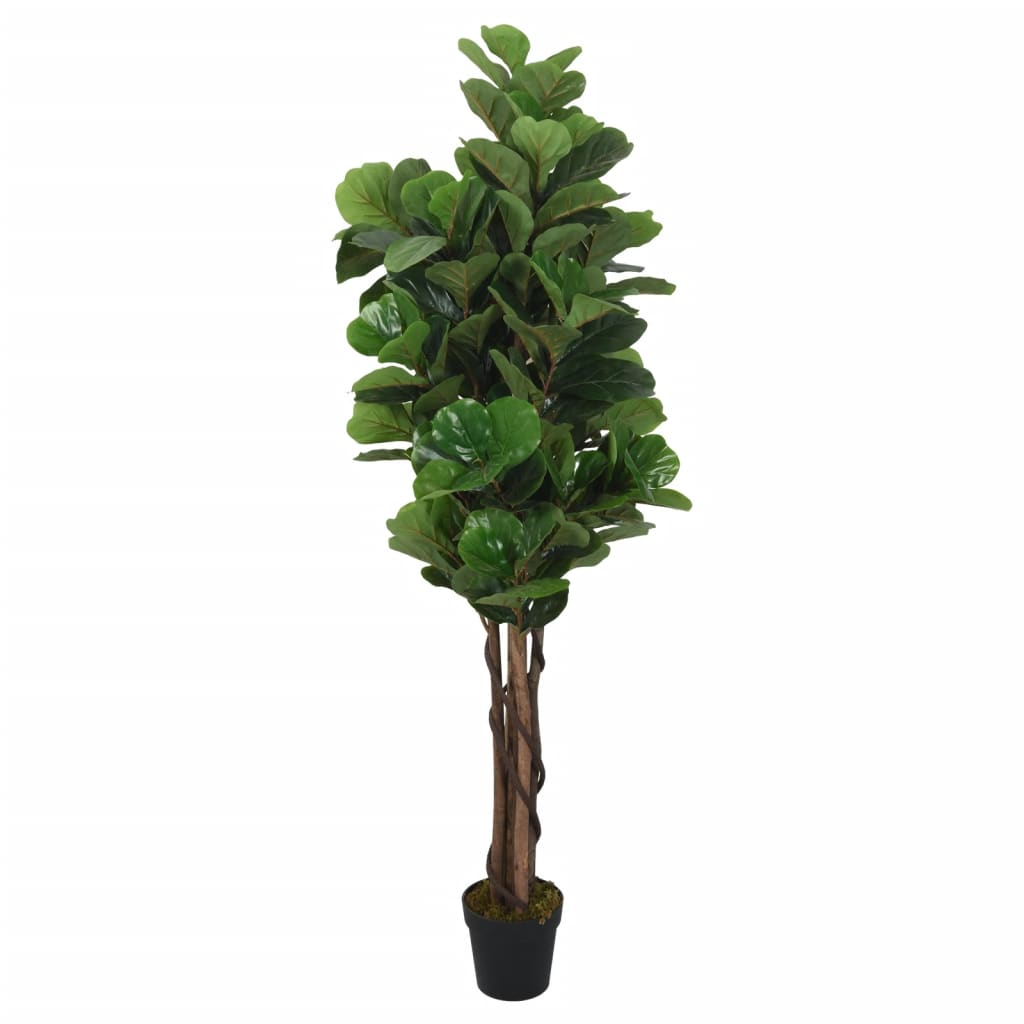 Kunstplant vijgenboom 180 bladeren 150 cm groen is nu te koop bij PeponiXL, paradijselijk wonen!