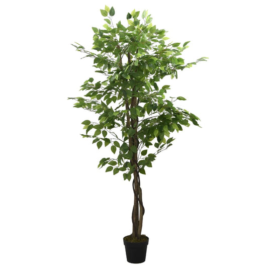 Kunstplant ficus 378 bladeren 80 cm groen is nu te koop bij PeponiXL, paradijselijk wonen!