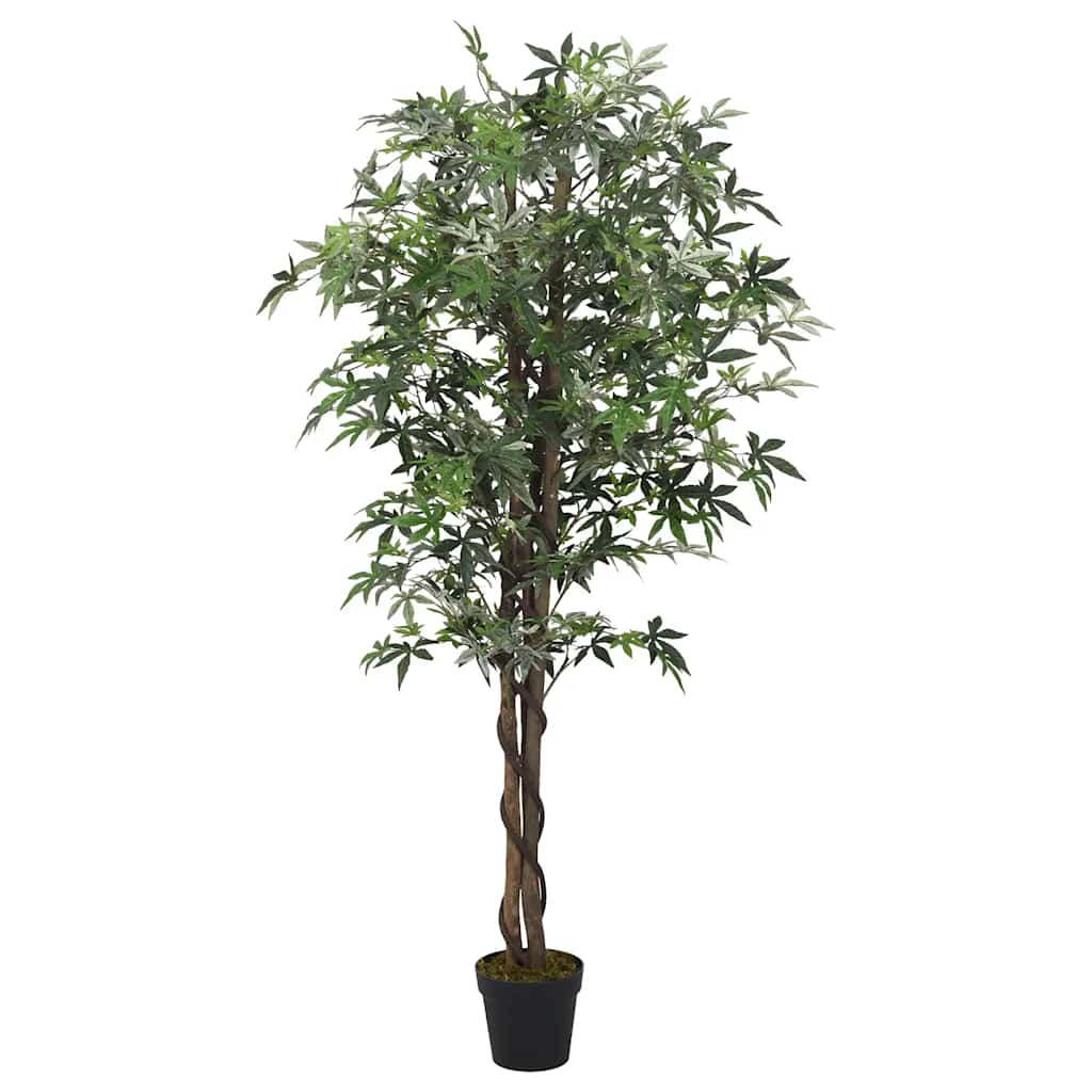 Kunstplant esdoornboom 224 bladeren 80 cm groen is nu te koop bij PeponiXL, paradijselijk wonen!