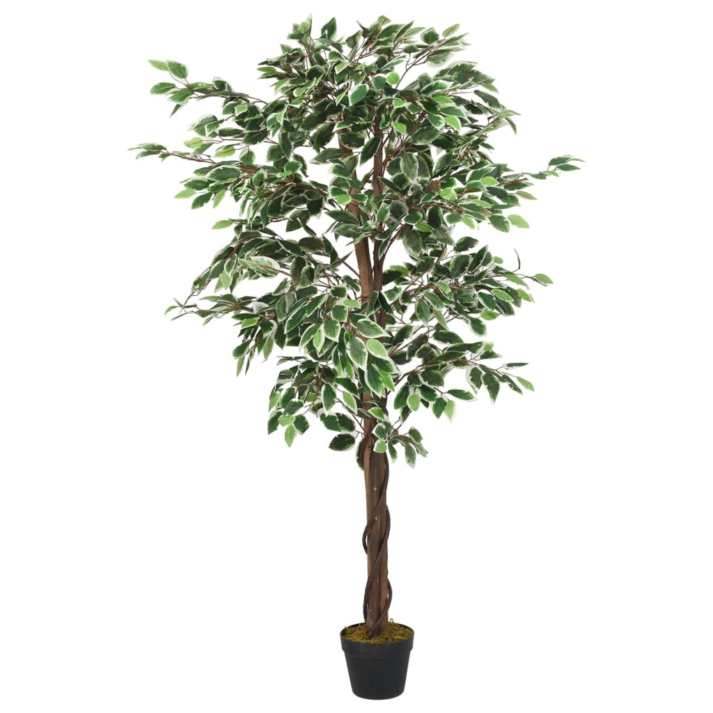 Kunstplant ficus 1260 bladeren 200 cm groen is nu te koop bij PeponiXL, paradijselijk wonen!