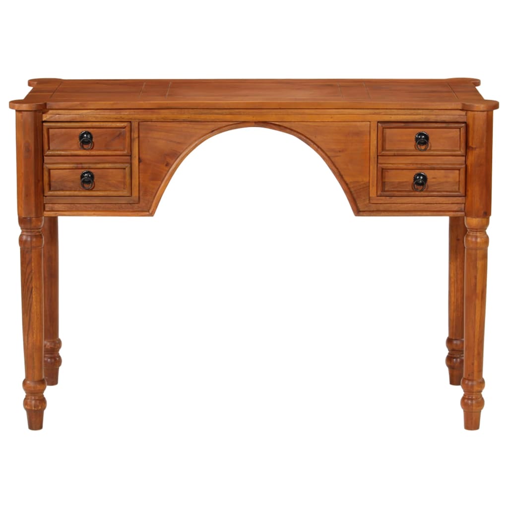 Bureau met lades 110x50x76 cm massief acaciahout is nu te koop bij PeponiXL, paradijselijk wonen!