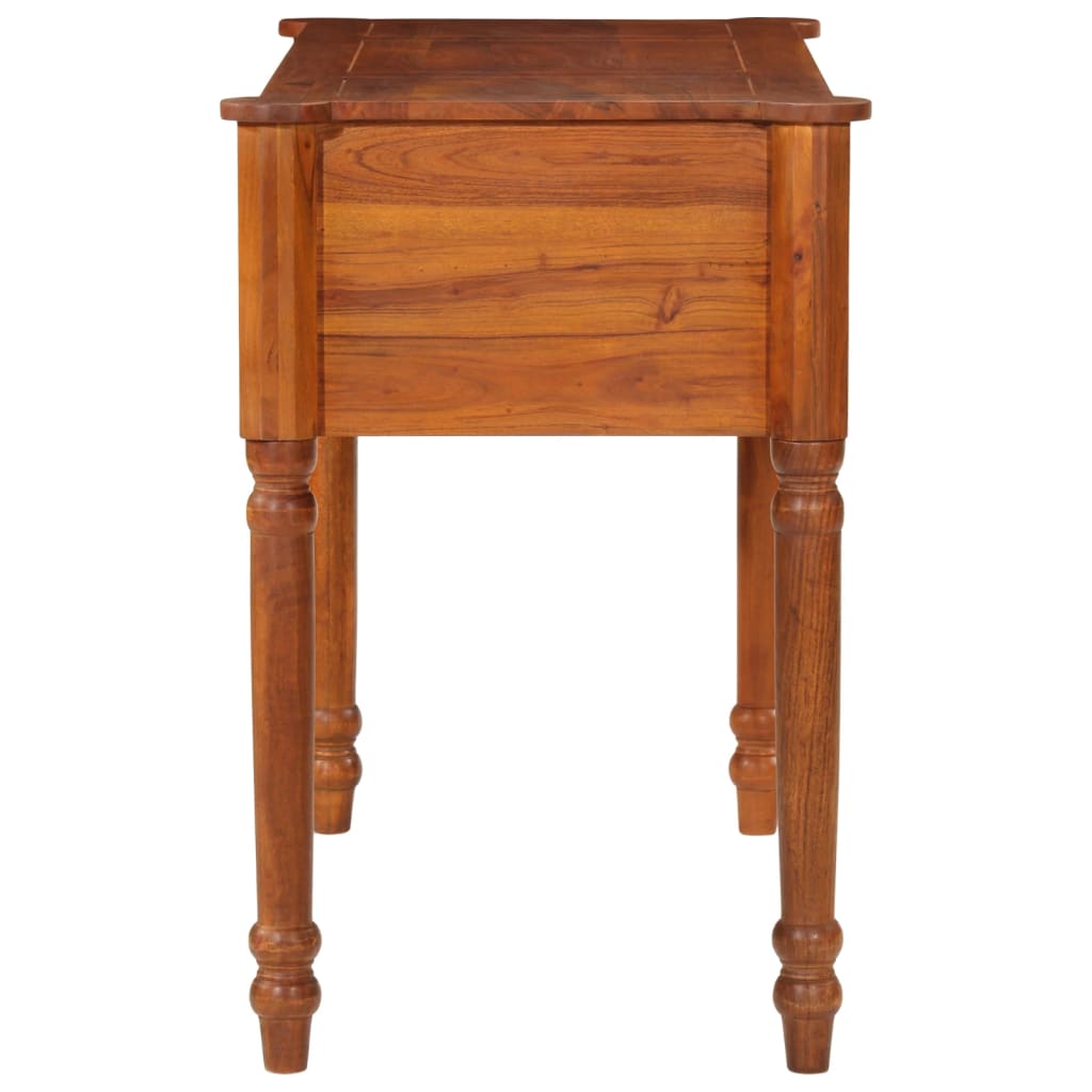 Bureau met lades 110x50x76 cm massief acaciahout is nu te koop bij PeponiXL, paradijselijk wonen!