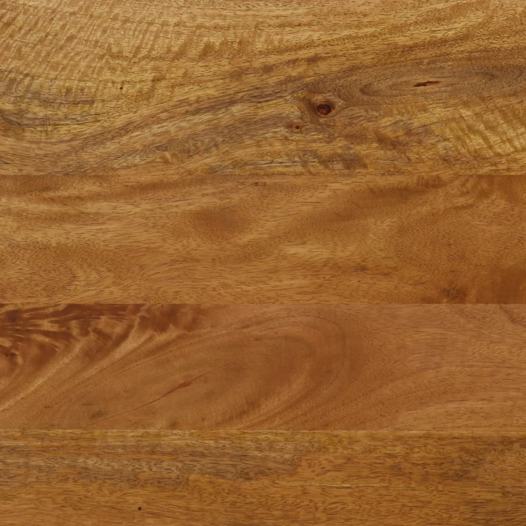 Bankje 160x40x45 cm massief mangohout en ijzer is nu te koop bij PeponiXL, paradijselijk wonen!