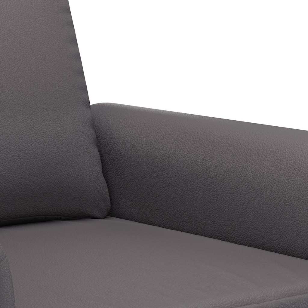 Fauteuil 60 cm kunstleer grijs is nu te koop bij PeponiXL, paradijselijk wonen!