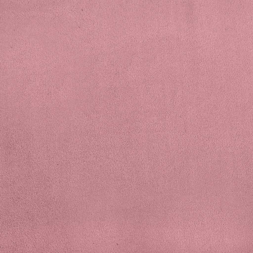 Tweezitsbank 120 cm fluweel roze is nu te koop bij PeponiXL, paradijselijk wonen!