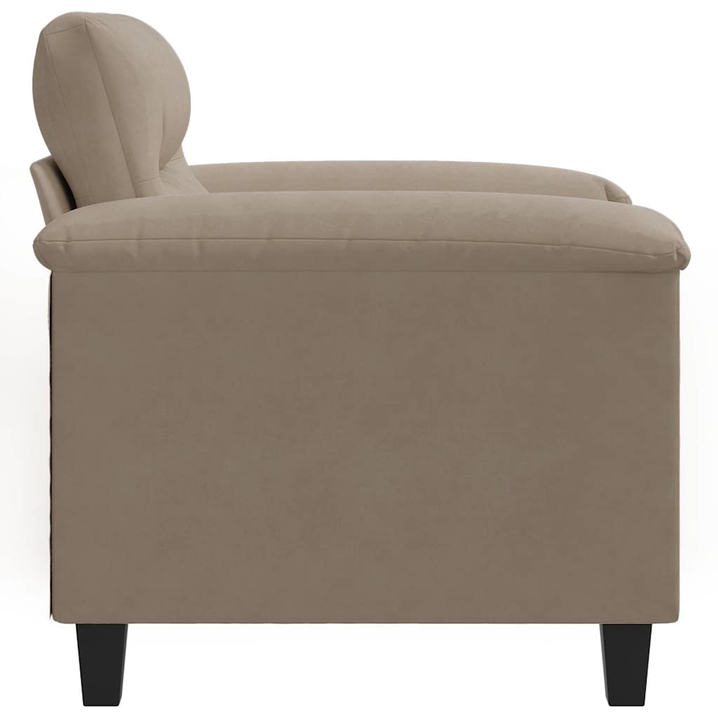 Fauteuil 60 cm microvezelstof taupe is nu te koop bij PeponiXL, paradijselijk wonen!