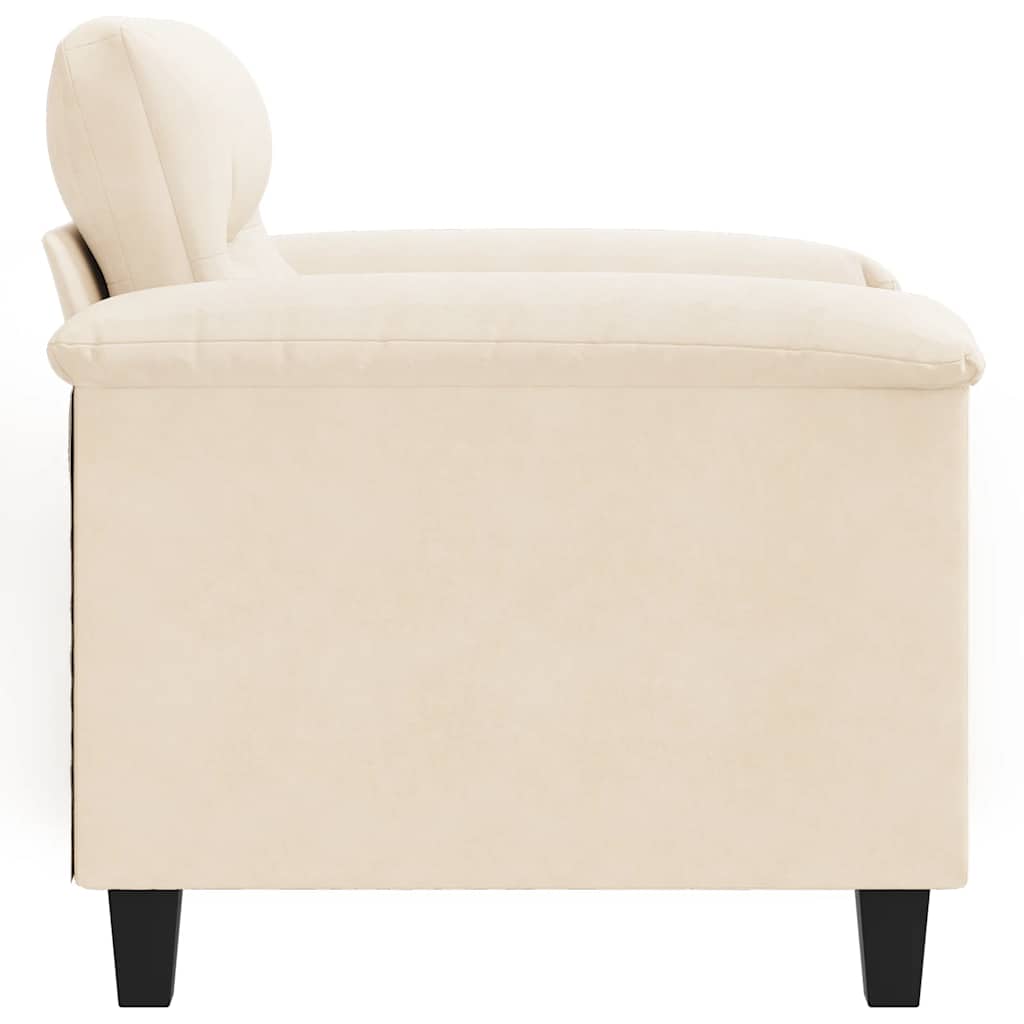 Fauteuil 60 cm microvezelstof beige is nu te koop bij PeponiXL, paradijselijk wonen!