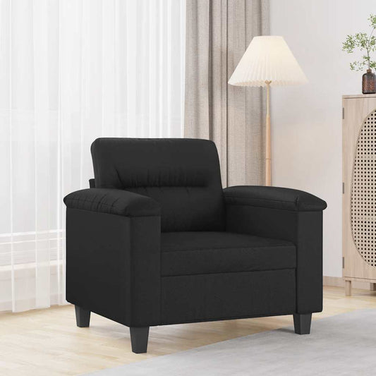 Fauteuil 60 cm kunstleer zwart is nu te koop bij PeponiXL, paradijselijk wonen!