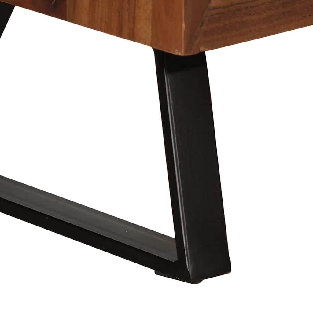 Ladekast 70x35x70 cm massief acaciahout honingbruin is nu te koop bij PeponiXL, paradijselijk wonen!