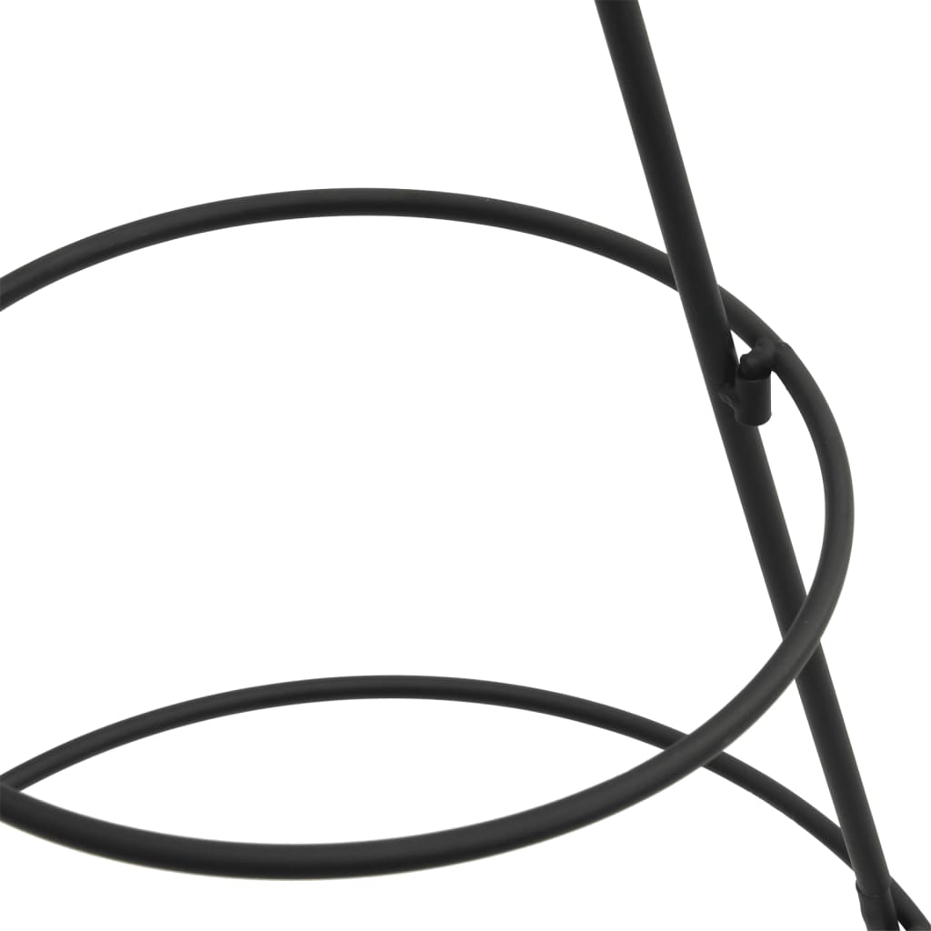 Kerstdecoratie kerstboom 60 cm metaal zwart is nu te koop bij PeponiXL, paradijselijk wonen!