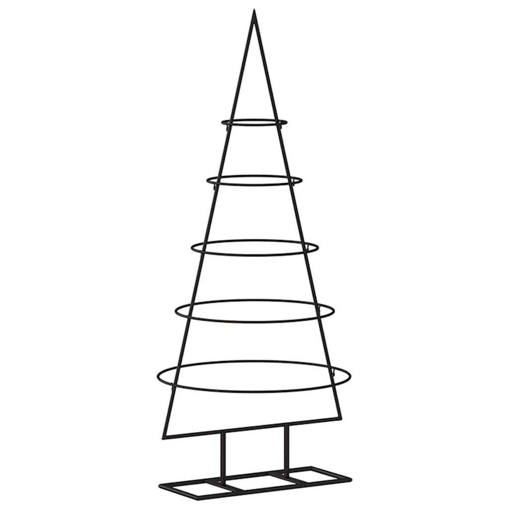 Kerstdecoratie kerstboom 90 cm metaal zwart is nu te koop bij PeponiXL, paradijselijk wonen!
