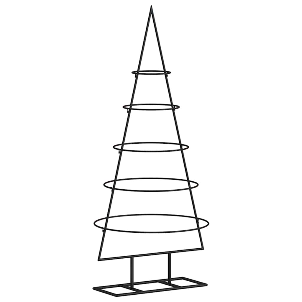Kerstdecoratie kerstboom 90 cm metaal zwart is nu te koop bij PeponiXL, paradijselijk wonen!