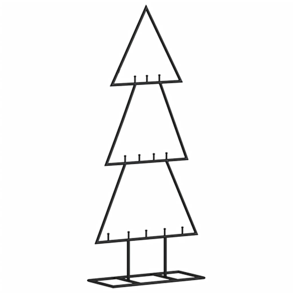 Kerstdecoratie kerstboom 60 cm metaal zwart is nu te koop bij PeponiXL, paradijselijk wonen!